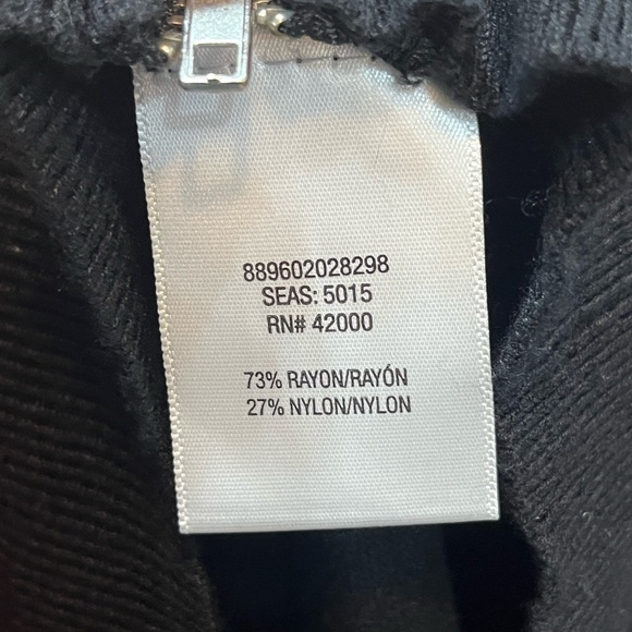 Bongo Off Shoulder Black Sweater Dress Size M - Picture 8 of 8